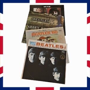 THE BEATLES•Vinyl Record Lot